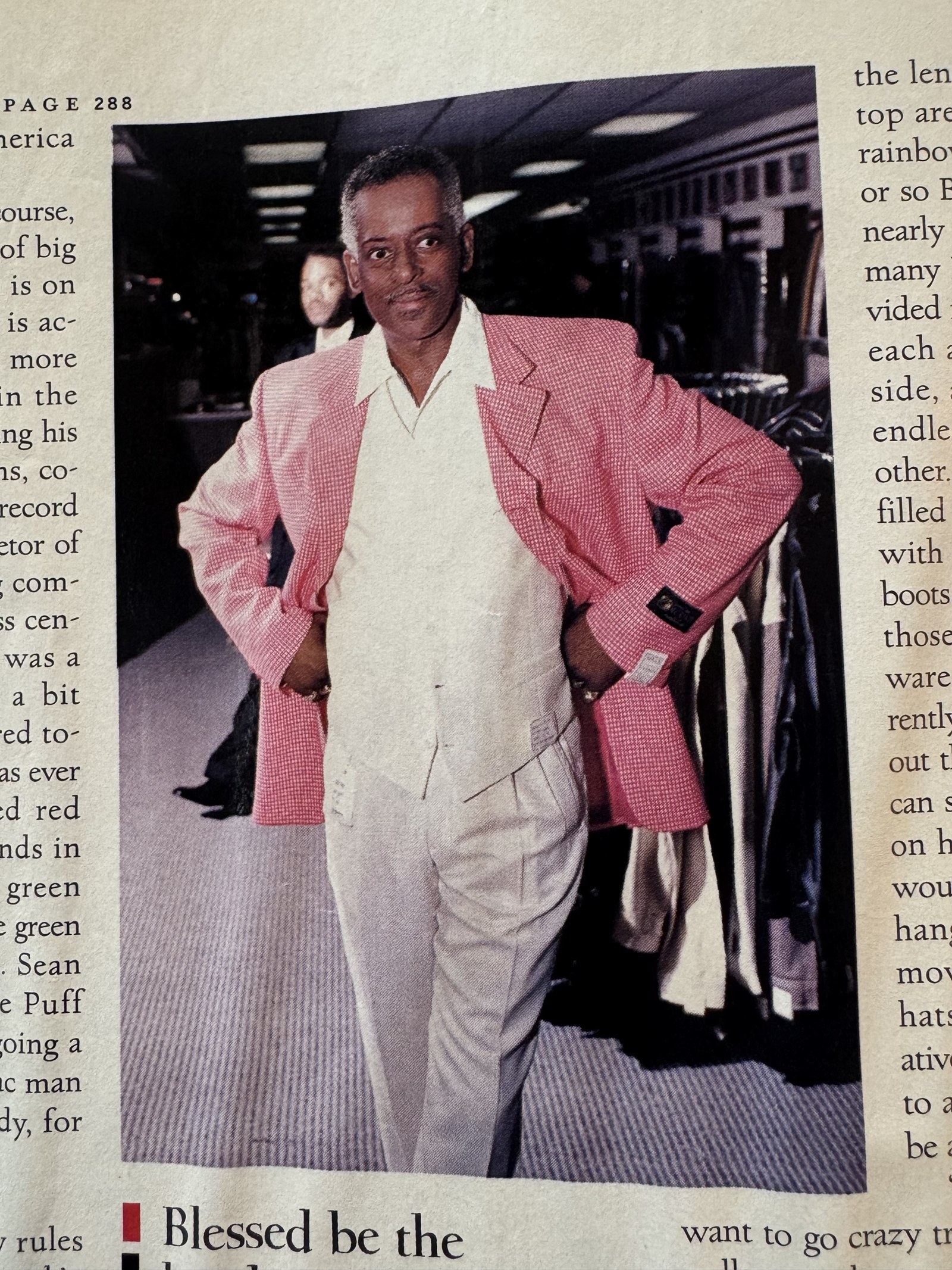 GQ feature continued — Fast Freddy portrait spread