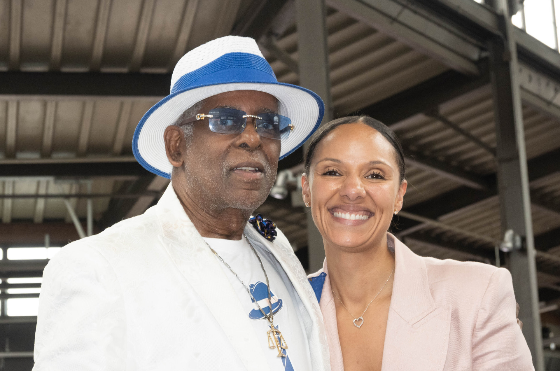 Celebrating Detroit alongside Detroit Mayor Mary Sheffield.