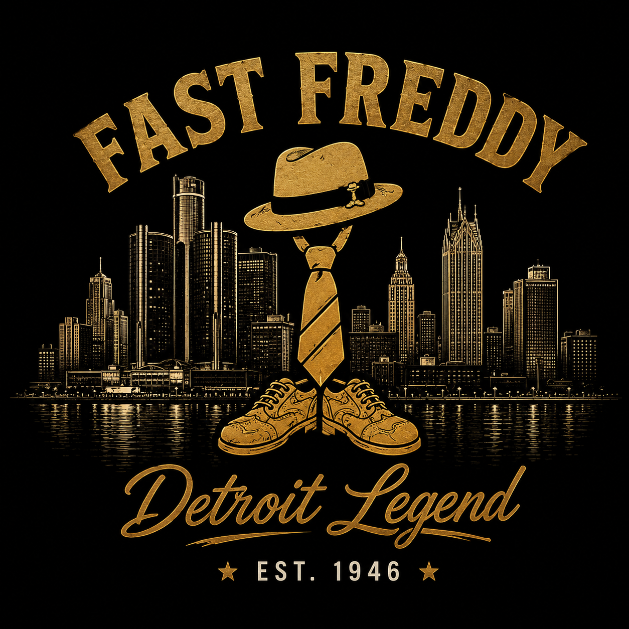 Detroit Legend Skyline Tee